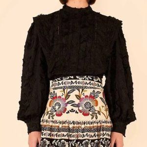 Farm Rio NWT 3D Star Blouse